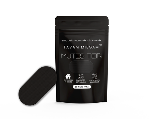 TAVAM MIEGAM™ - MUTES TEIPI KRĀKŠANAS MAZINĀŠANAI